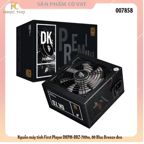 NGUỒN MÁY TÍNH  FIRST PLAYER DKPM-BRZ-700W – CHUẨN 80 PLUS BRONZE – HÀNG CHÍNH HÃNG – FULL VAT
