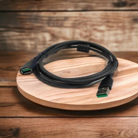 Dây USB Nối Dài 1.5m Veggieg VU105 – Chuẩn USB 2.0, Tốc Độ 480Mbps – Chính Hãng – Full VAT
