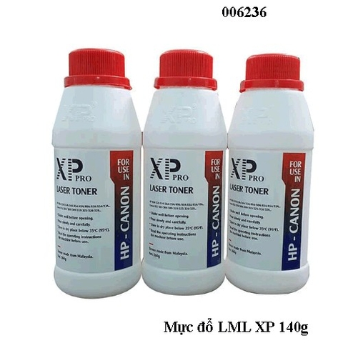 Combo 10 lọ Mực đổ LML XP Pro 140g – Nạp cho máy in HP / Canon – Chính hiệu - full vat ( tặng thêm nắp đổ mực)