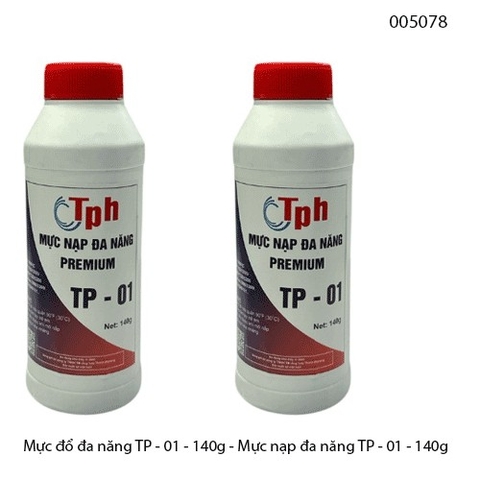 Combo 10 lọ Mực đổ đa năng TP-01 – 140g/lọ – Dùng cho nhiều dòng HP/Canon – Hàng mới – Full VAT