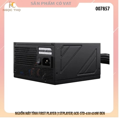 NGUỒN MÁY TÍNH FIRST PLAYER (1STPLAYER) ACK-STD-650 650W ĐEN