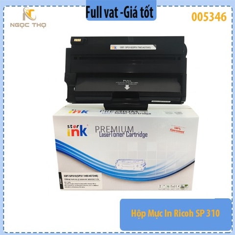 Hộp Mực In Ricoh SP 310 / SP 325 – Dùng Cho SP 310DN, SP 311DN, SP 320DN– Chính Hiệu StarInk – Full VAT