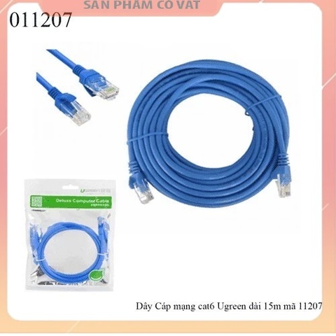 Dây Cáp mạng cat6 Ugreen dài 15m mã 11207