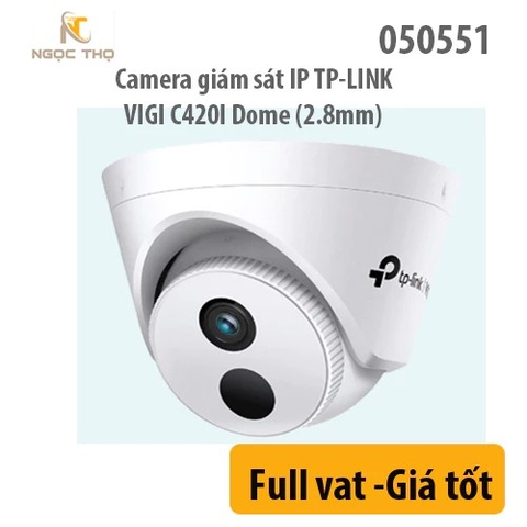 Camera giám sát IP TP-LINK, VIGI C420I Dome (2.8mm)