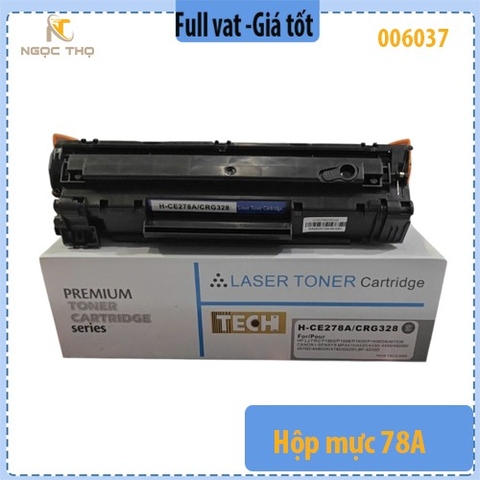 Hộp mực in Tech HP P1560 / 1606 ( CE278A / CRG328 ) 2K - 78A - Chính hiệu - full vat