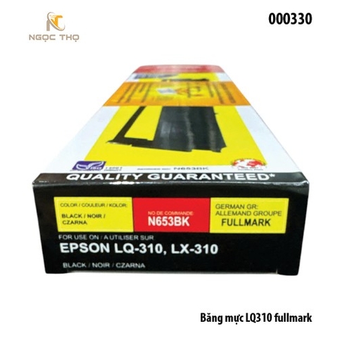 Combo 10 Ribbon Băng Mực máy in kim sử dụng cho máy LQ-310 / LX-310 / LQ310 Kích Thước 12.7mm x 10m - fullmax nhập khẩu