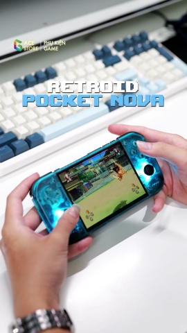 Trên tay Retroid Pocket Nova - Máy chơi game cầm tay Snapdragon 8 Gen 2 giá tốt