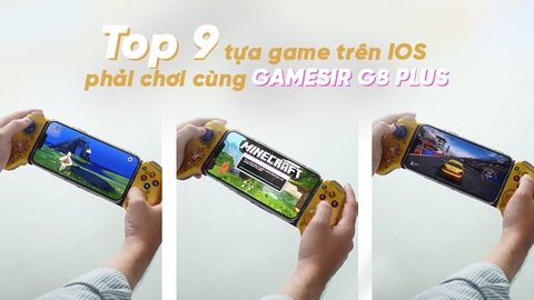 Top 9 tựa game trên Iphone phải chơi cùng GameSir G8 Plus ( Part 1 )