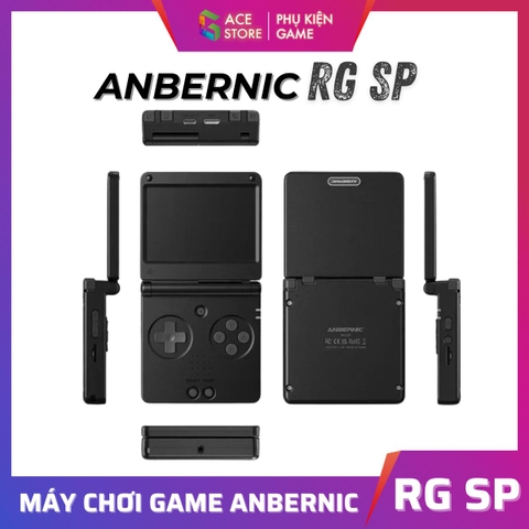 Anbernic RG SP – Máy Chơi Game Retro Gập Gọn Siêu Di Động, Cài Sẵn Game