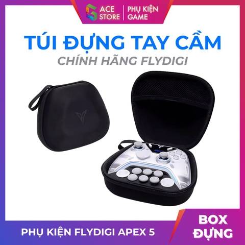 Túi Đựng Tay Cầm Chính Hãng Flydigi Cho Vader 5 / Apex 5 Phụ Kiện Màu Đen