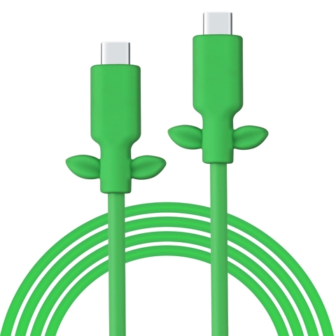 Powkong Vine USB-C Cable 1.5m – Cáp Sạc Nhanh 100W Kèm Xuất Hình 4K | Truyền Dữ Liệu 10Gbps Thiết Kế Dây Leo