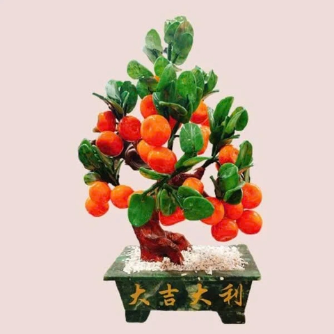 CÂY QUÝT TÀI LỘC ĐÁ THIÊN NHIÊN