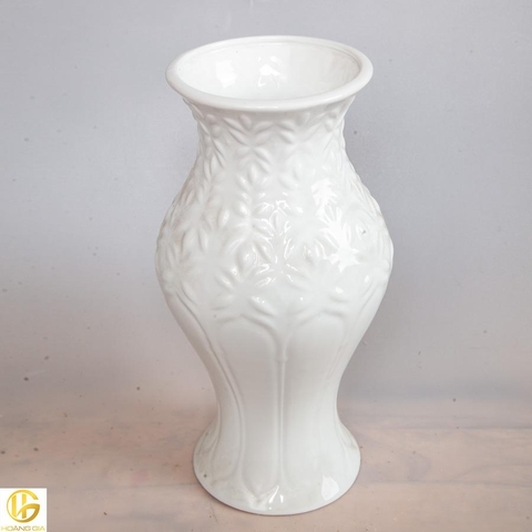LỌ HOA SỨ MÀU TRẮNG