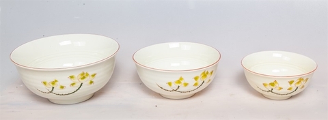TÔ SỨ ĐÁY SÂU HOA VĂN