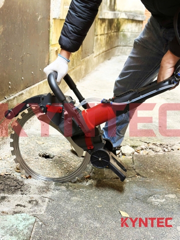 Máy Cắt Tường - Cưa Vòng Không Bụi Kyntec W410