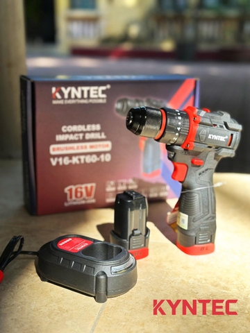 Máy Khoan Pin 3 Chức Năng 16V Kyntec KT60
