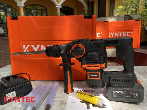 Thân Máy Khoan Búa Pin 2 Chức Năng Khoan Đục Kyntec KT50-3S