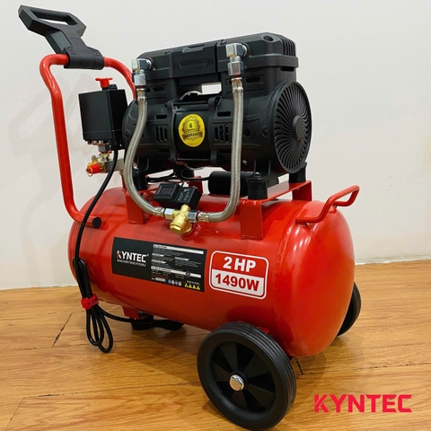 Máy Nén Khí Sạch Không Dầu Công Nghiệp Kyntec KT/OFAT - 2402 - 2HP
