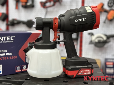 Thân Máy Phun Sơn Pin Kyntec KT81 - 1200