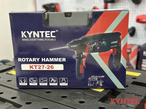 Máy Khoan Bê Tông 3 Chức Năng Kyntec KT27