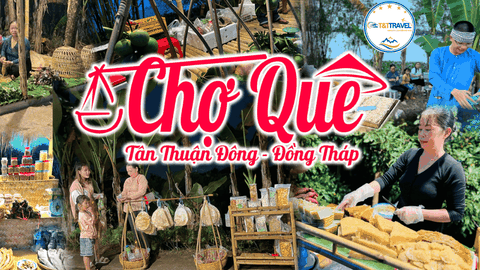 TOUR LÀNG HOA SA ĐÉC 1 NGÀY SIÊU TIẾT KIỆM 2026