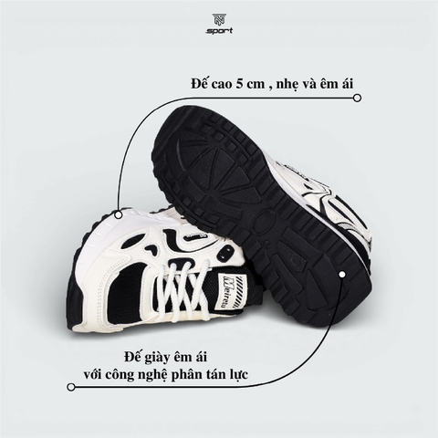 Giày Sneaker Nam Cao Cấp Mã 1053