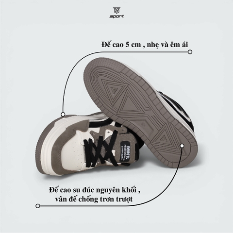 Giày Sneaker Nam Cao Cấp Mã 925