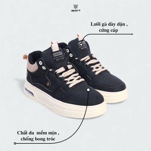 Giày Sneaker Nam Cao Cấp Mã D368