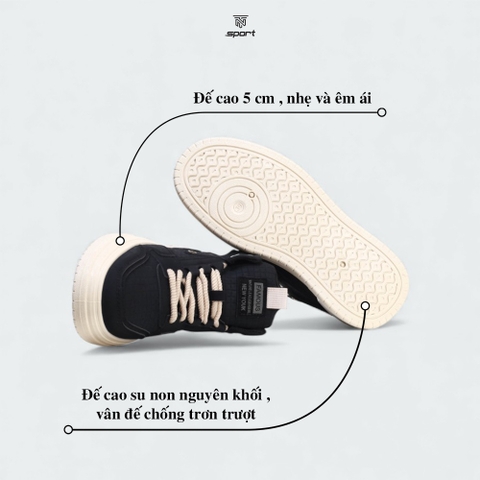 Giày Sneaker Nam Cao Cấp Mã D368