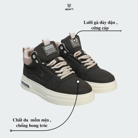 Giày Sneaker Nam Cao Cấp Mã D368