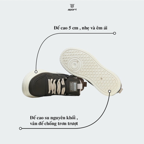 Giày Sneaker Nam Cao Cấp Mã D368