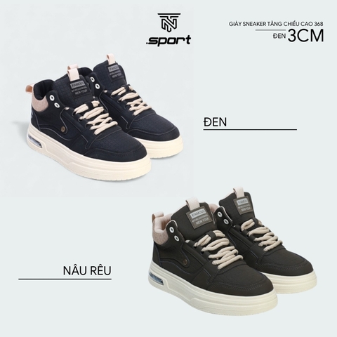 Giày Sneaker Nam Cao Cấp Mã D368