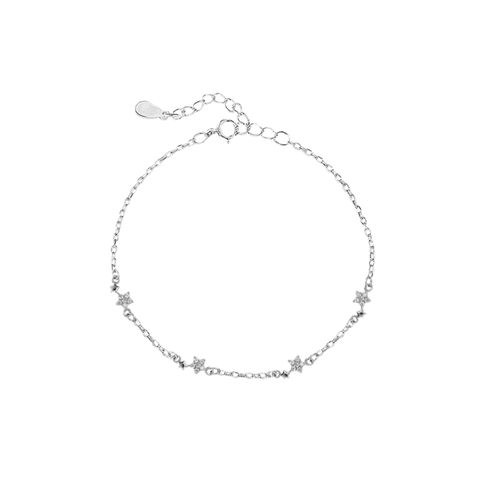 Starry Night Bracelet | Vòng Tay Sterling Silver 925 Phủ Bạch Kim