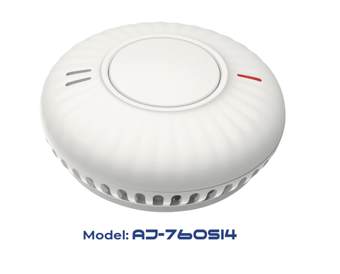 Đầu Báo Cháy Khói Liên Động Không Dây AJ-760SI4 – Pin 10 Năm, Bảo Vệ Toàn Diện