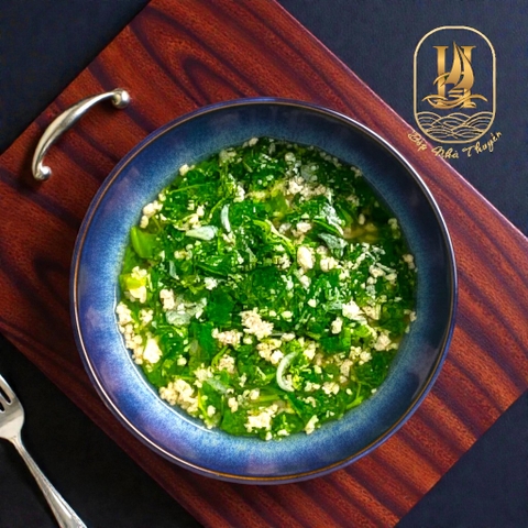 Canh Cải Thịt Băm (Mustard Greens Soup With Minced Pork)