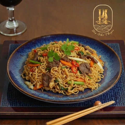 Mì Xào Bò (Beef Fried Noodles)