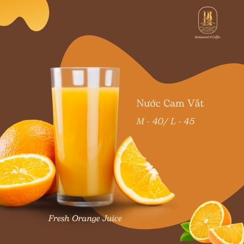Nước Cam Vắt (Fresh Orange Juice)