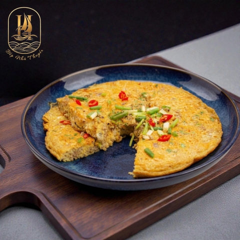 Trứng Đúc Thịt (Fried Eggs With Minced Pork)