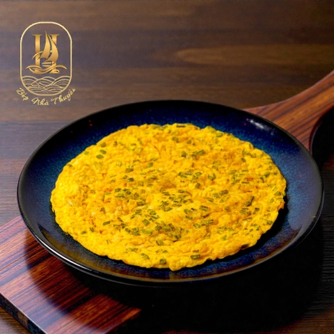 Trứng Tráng Hành (Omelette With Scallions)