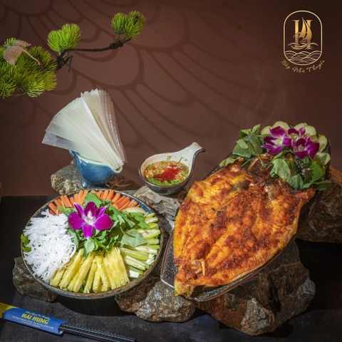 Cá Ngạnh Nướng Giềng Mẻ (Grilled Bagre Catfish With Galangal And Fermented Rice)