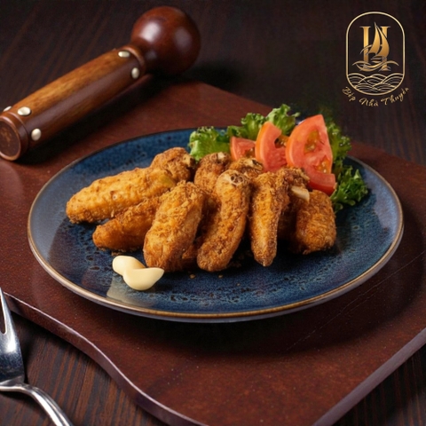 Cánh Gà Chiên Xù Sốt Mayo (Crispy Fried Chicken Wings + Mayo Sauce)