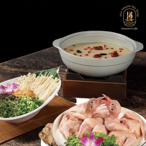 Lẩu Cháo Chim Câu (Pigeon Porridge Hot Pot)
