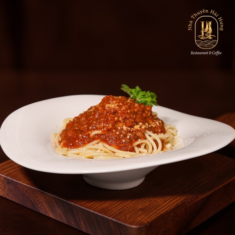 Mỳ Ý Sốt Bò Băm (Spaghetti with Minced Beef)