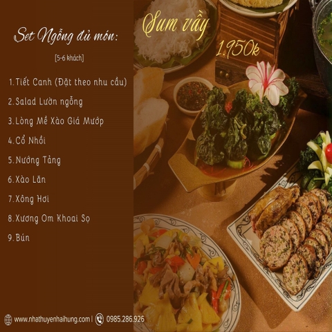 Set Ngỗng Sum vầy