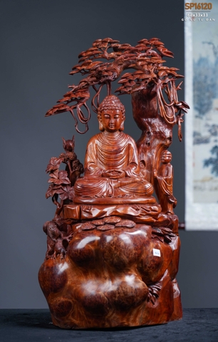 PHẬT THÍCH CA NU TỬ ĐÀN ĐỎ 16120