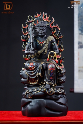 BẤT ĐỘNG MINH VƯƠNG TỬ ĐÀN TÍM SP7712