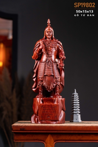 TRẦN QUỐC TUẤN 50 TỬ ĐÀN XÁCH KIẾM BH 19802