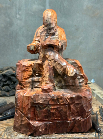 QUÁ TRÌNH LÀM BÁC HỒ NGỒI TRẮC - PHO 2 PHÁ RÕ DÁNG 17865