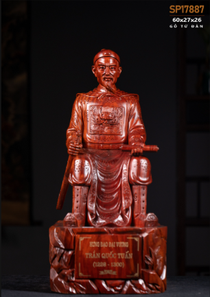 TRẦN QUỐC TUẤN 60 TỬ ĐÀN NGỒI XP 17887