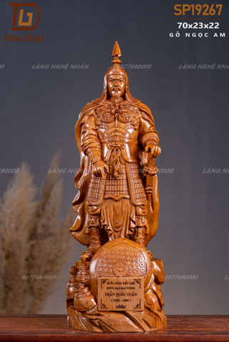 TRẦN QUỐC TUẤN 70 NGỌC AM MŨ GIÁP CHỈ TAY 19267